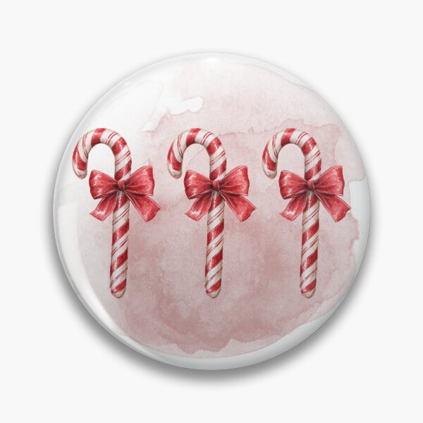 Item preview, Candy Canes with a Bow – Christmas Illustration designed and sold by iamKRUK.