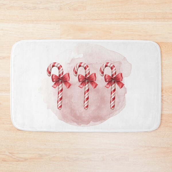 Item preview, Candy Canes with a Bow – Christmas Illustration designed and sold by iamKRUK.