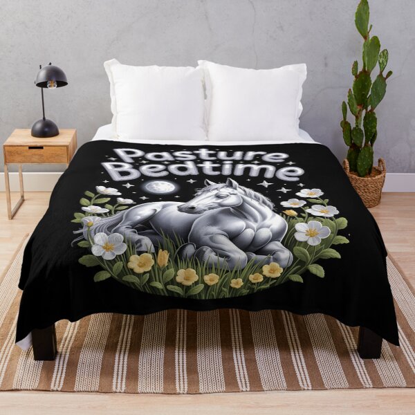 Item preview, Wild floral horse - horse lover - cottagecore horse - horse in flowers - whimsical horse - floral equestrian - gentle horse - funny farmcore - sassy farm - boho horse - floral horse - lazy horse designed and sold by JansenGS.
