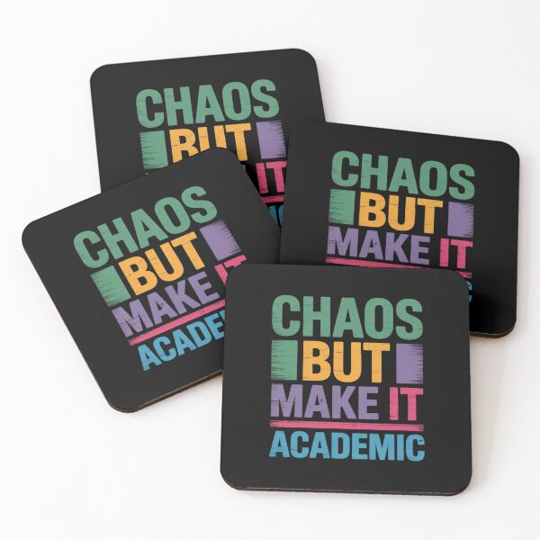 Item preview, Chaos But Make It Academic Funny Back To School6  designed and sold by RsFilsingerArt.
