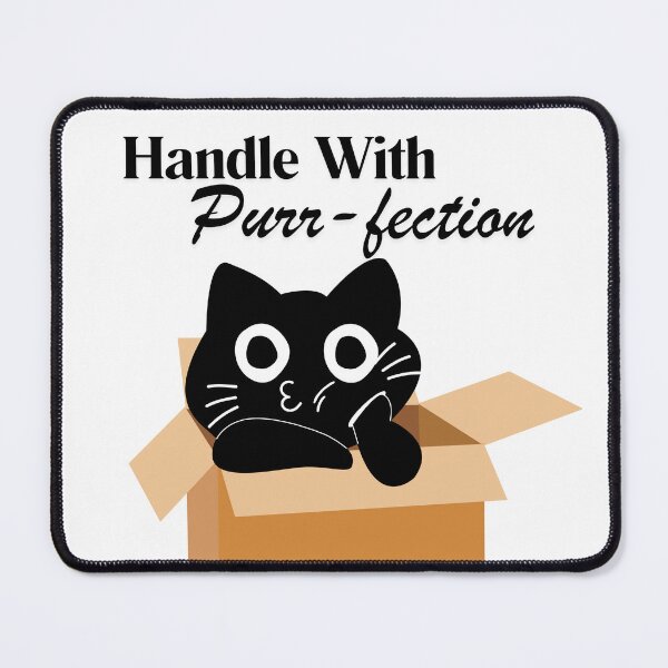 Item preview, Cat in box Cute  Meme designed and sold by Playful Strokes pom@pom.