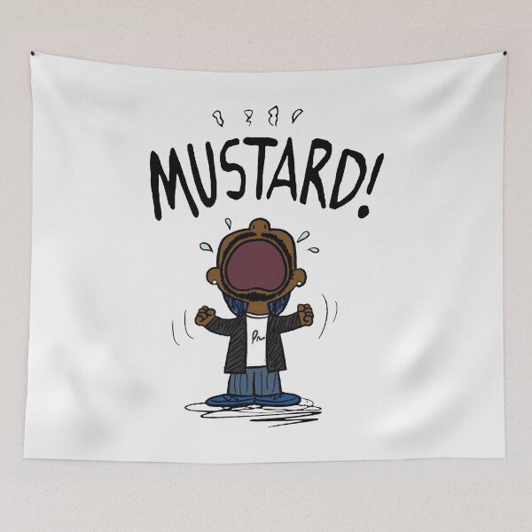 Item preview, Kendrick Lamar Mustard Gnx Album Mustard Meme designed and sold by EmmitHegman.