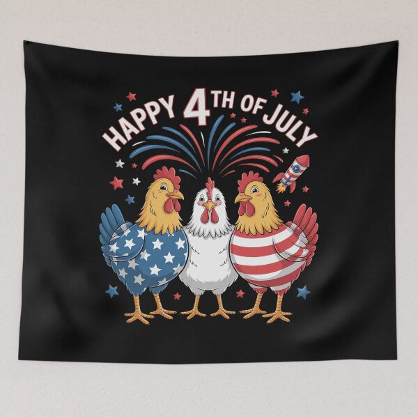 Item preview, Chickens Usa Flag 4Th Of July Chicken Lover designed and sold by Elenasriveras.