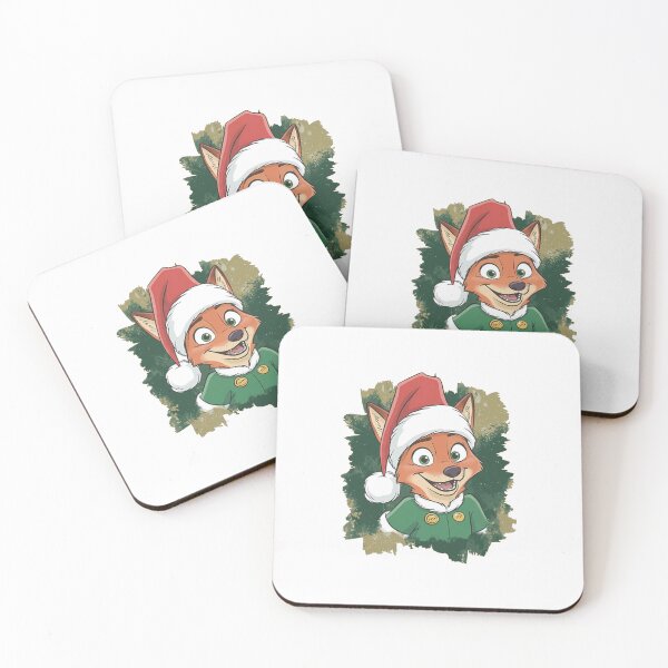 Item preview, Nick and Judy Christmas Funny Fox and Bunny Gift Xmas designed and sold by EmmitHegman.