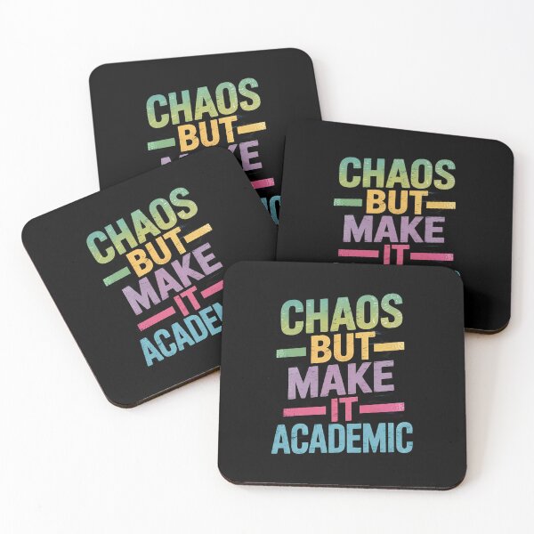 Item preview, Chaos But Make It Academic Funny Teacher 1st Day Of School  designed and sold by RsFilsingerArt.
