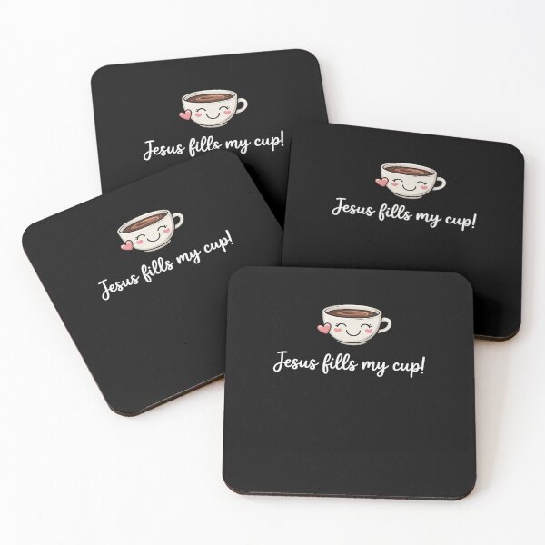 Item preview, Jesus Fills My Cup Christian Coffee designed and sold by FortuneFull.