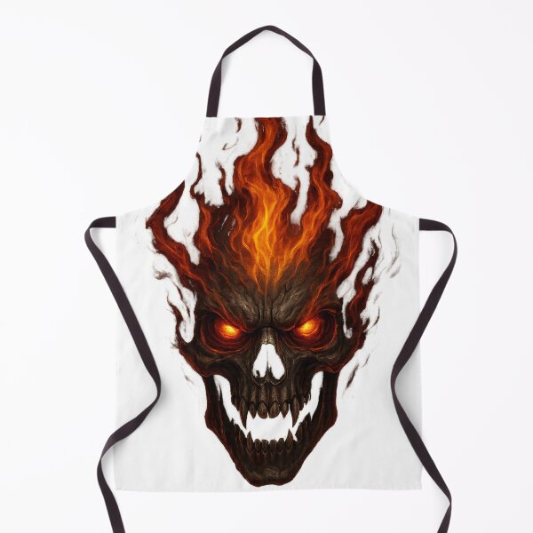 Item preview, Cursed Skull Born of Flames designed and sold by VivaThread.