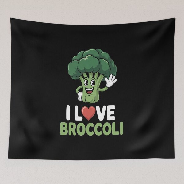 Item preview, Cute Keto Paleo I Love Broccoli Organic Healthy designed and sold by Catharsiscath.