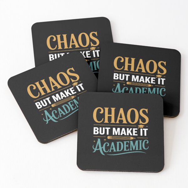 Item preview, Chaos But Make It Academic Funny Teacher Back To School 3  designed and sold by RsFilsingerArt.
