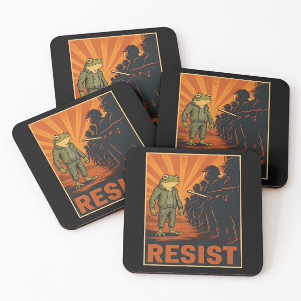 Item preview, Portland Frog Protest Shirt, Anti ICE Shirt, Anti Fascism Shirt, Vintage Activist Shirt, Resistance Tee, ICE Shirt, Political  designed and sold by THREE LITTLE BEANS.