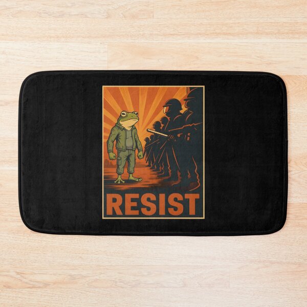 Item preview, Portland Frog Protest Shirt, Anti ICE Shirt, Anti Fascism Shirt, Vintage Activist Shirt, Resistance Tee, ICE Shirt, Political  designed and sold by THREE LITTLE BEANS.