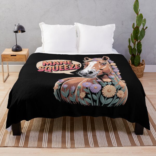 Item preview, Wild floral horse - Horse Girl Aesthetic - Cottagecore Equestrian - Funny Farmcore - Equine Floral Art - Boho Horse - Feminine Horse Art -Soft Girl Aesthetic - funny horse girl - floral horse shirt designed and sold by JansenGS.