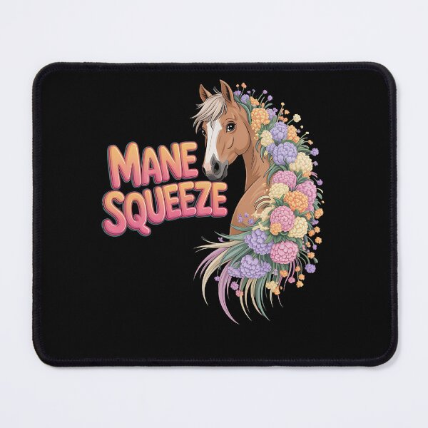 Item preview, Wild floral horse - horse lover - cottagecore horse - horse in flowers - whimsical horse - floral equestrian - gentle horse - funny farmcore - sassy farm - boho horse - floral horse - lazy horse designed and sold by JansenGS.