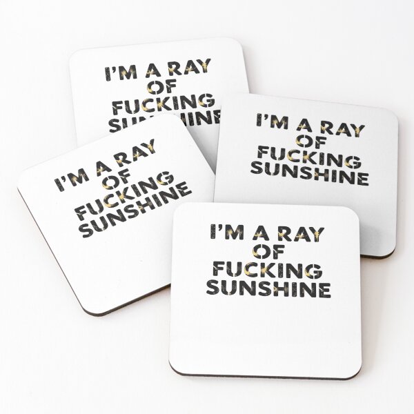 Item preview, I'm A Ray Of Fcking Sunshine designed and sold by LKappa3Faber.