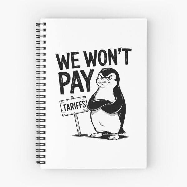 Item preview, Resist Political Injustice Funny Politics Penguin Tariffs  designed and sold by GamtosMintys.