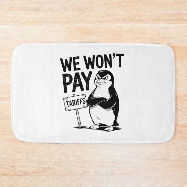Item preview, Resist Political Injustice Funny Politics Penguin Tariffs  designed and sold by GamtosMintys.