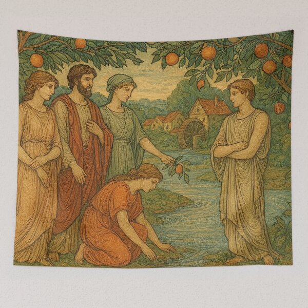 Item preview, Ancient encounter by the river designed and sold by Sigtrix.