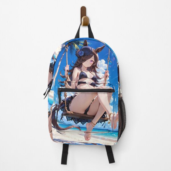Item preview, Rice Shower Uma Musume Pretty Derby Black Bikini Swing Girl designed and sold by HumbertoValveno.