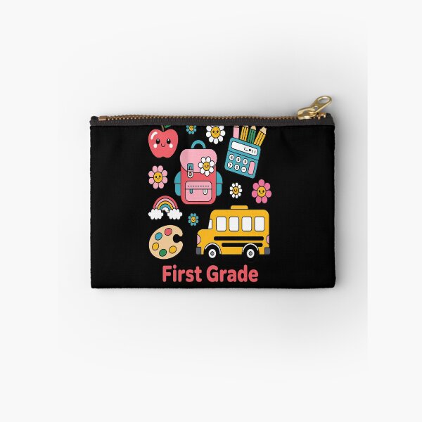Item preview, Preppy Back to School Hello First Grade Team 1st Grade Girl designed and sold by Catharsiscath.