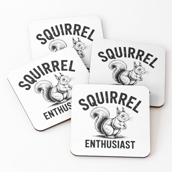 Item preview, Squirrel Enthusiast Funny Animal Lover designed and sold by THREE LITTLE BEANS.