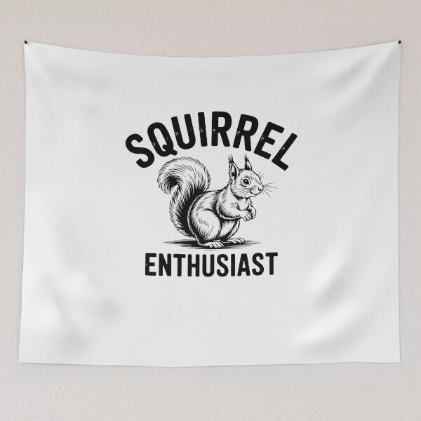 Item preview, Squirrel Enthusiast Funny Animal Lover designed and sold by THREE LITTLE BEANS.