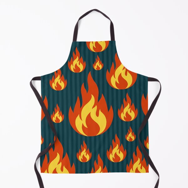 Item preview, Fiery Abstract Pattern – Bold Flame Texture Art designed and sold by Art of Instine.