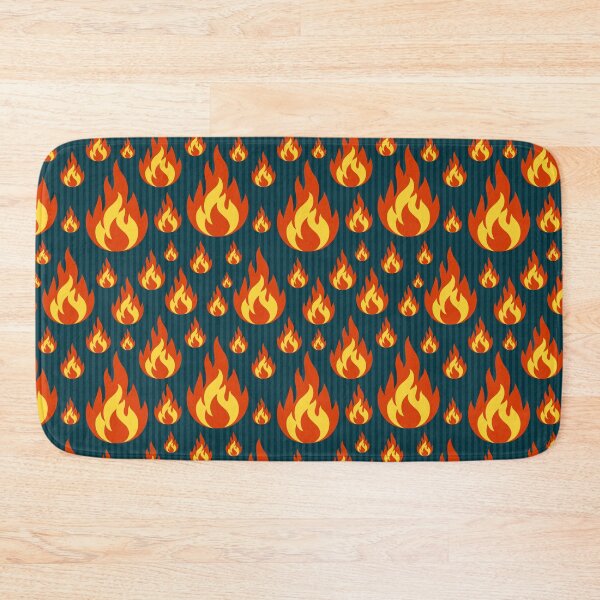 Item preview, Fiery Abstract Pattern – Bold Flame Texture Art designed and sold by Art of Instine.