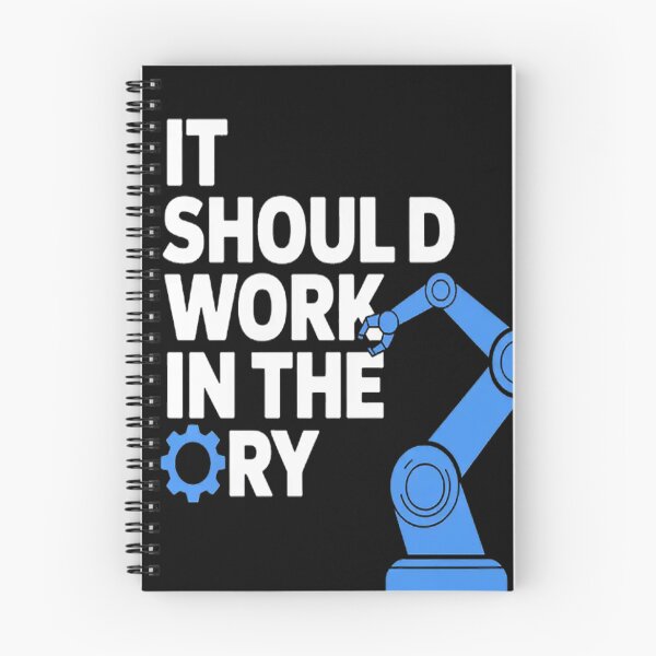 Item preview, It Should Work In Theory Robotics Engineer Robot designed and sold by StuffNestie.