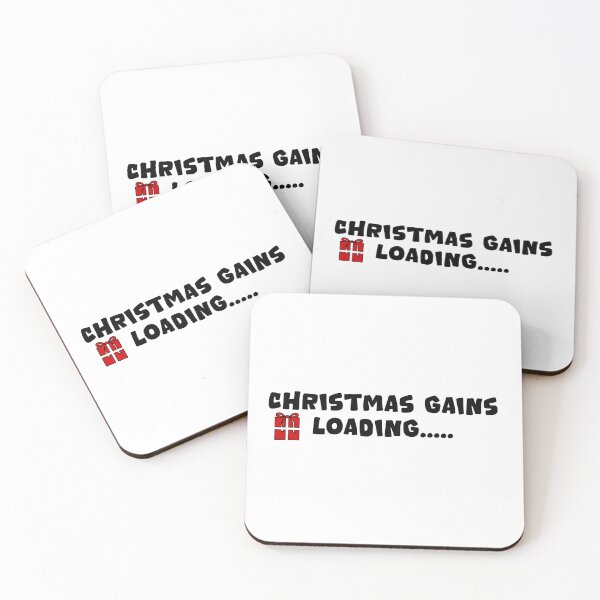 Item preview, Christmas Gains Loading – Funny Gym Holiday Fitness Design designed and sold by TorqueThread.