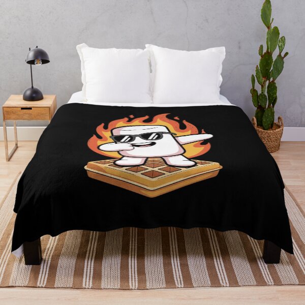 Item preview, Dabbing Marshmallow Camping Smores Kawaii S'mores designed and sold by VerseFarm.