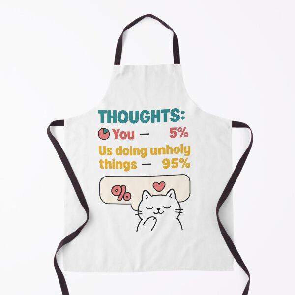 Item preview, Funny Cat Thoughts – 5% You, 95% Unholy Things designed and sold by the-dovlat.