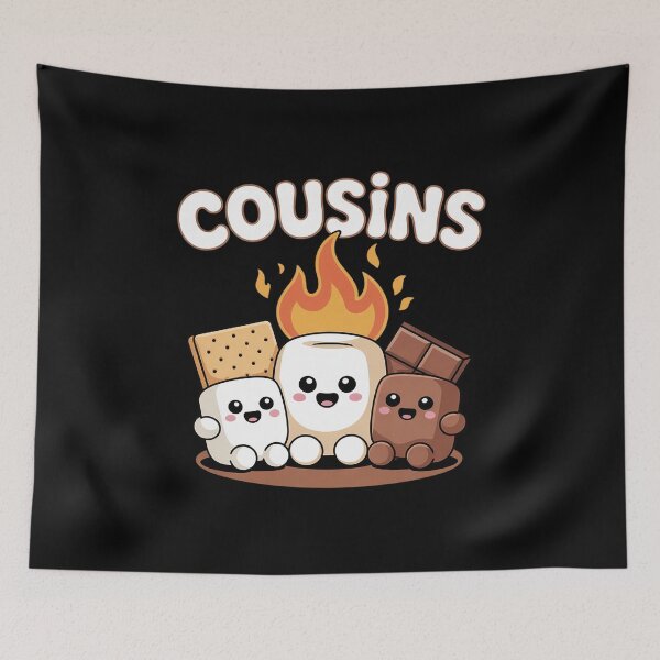 Item preview, Family Camping For Kids Cousins Have S'more Fun  designed and sold by VerseFarm.
