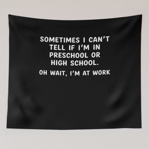 Item preview, Funny Work Office Workplace Sarcastic Fun Saying designed and sold by HollyBellArtSte.