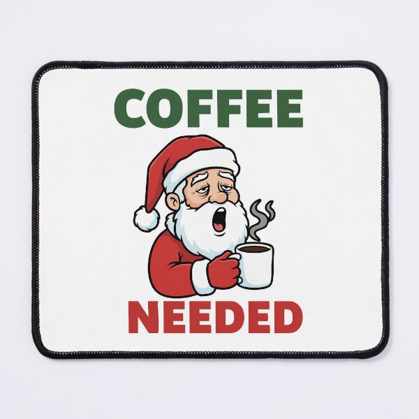 Item preview, Funny Santa Coffee Needed Christmas Design designed and sold by graphicnew.