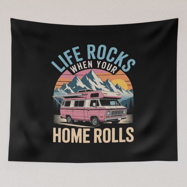 Item preview, Funny Camping Art For Men Women Outdoor Motorhome RV Camper  designed and sold by VerseFarm.