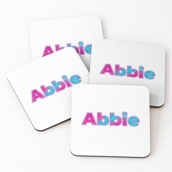 Item preview, Abbie Personalized Name Neon Style Shirt, Coffee Mug, Sticker Gift designed and sold by HelixPedia.
