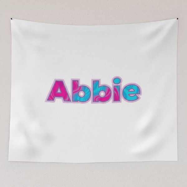 Item preview, Abbie Personalized Name Neon Style Shirt, Coffee Mug, Sticker Gift designed and sold by HelixPedia.