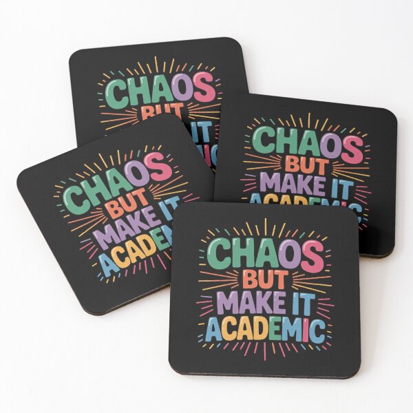 Item preview, Chaos But Make It Academic Funny Teacher Back To School5  designed and sold by RsFilsingerArt.