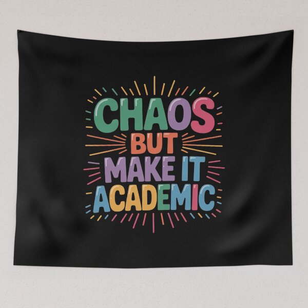 Item preview, Chaos But Make It Academic Funny Teacher Back To School5  designed and sold by RsFilsingerArt.