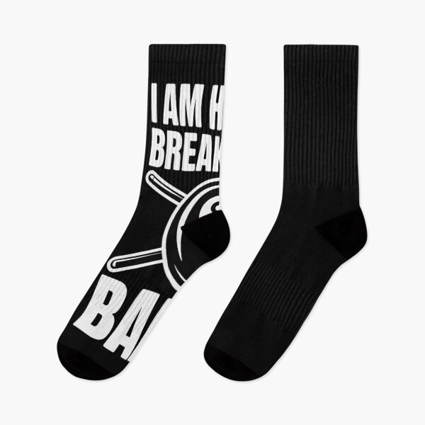 Item preview, I Am Here To Break Your Balls Sarcastic Billiards Snooker designed and sold by KonopikaaArt.