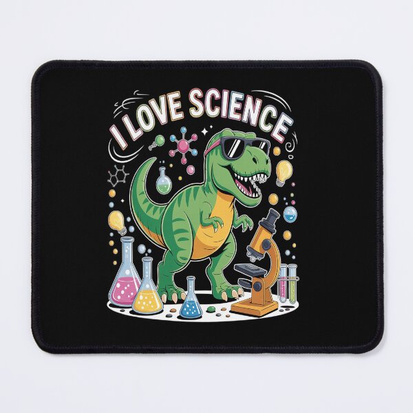 Item preview, I Love Science Dinosaur T-rex Funny kids Chemistry designed and sold by KonopikaaArt.