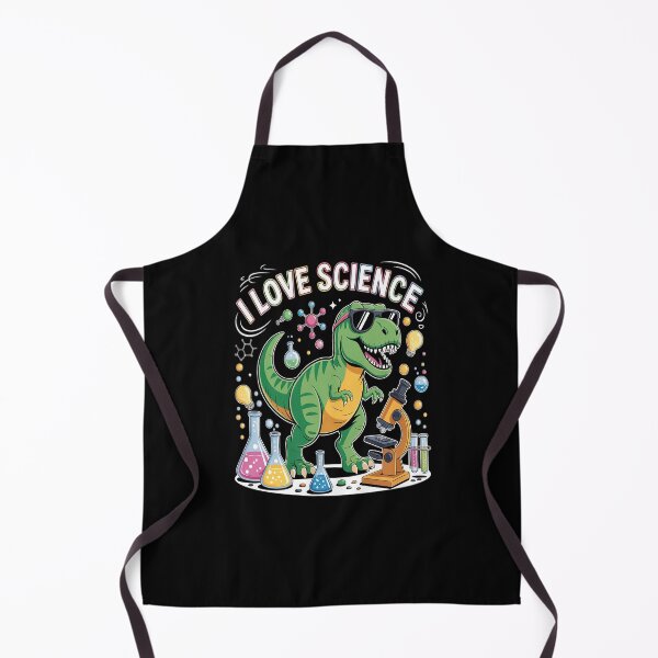 Item preview, I Love Science Dinosaur T-rex Funny kids Chemistry designed and sold by KonopikaaArt.
