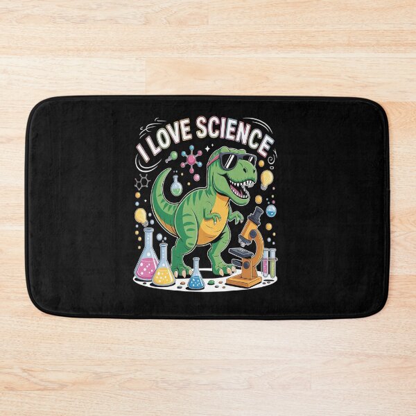 Item preview, I Love Science Dinosaur T-rex Funny kids Chemistry designed and sold by KonopikaaArt.
