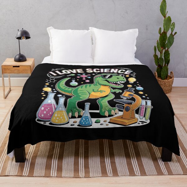 Item preview, I Love Science Dinosaur T-rex Funny kids Chemistry designed and sold by KonopikaaArt.