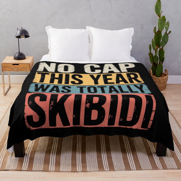 Item preview, End Of The Year Teacher No Cap This Year Was Totally Skibidi designed and sold by RayhendersonArt.