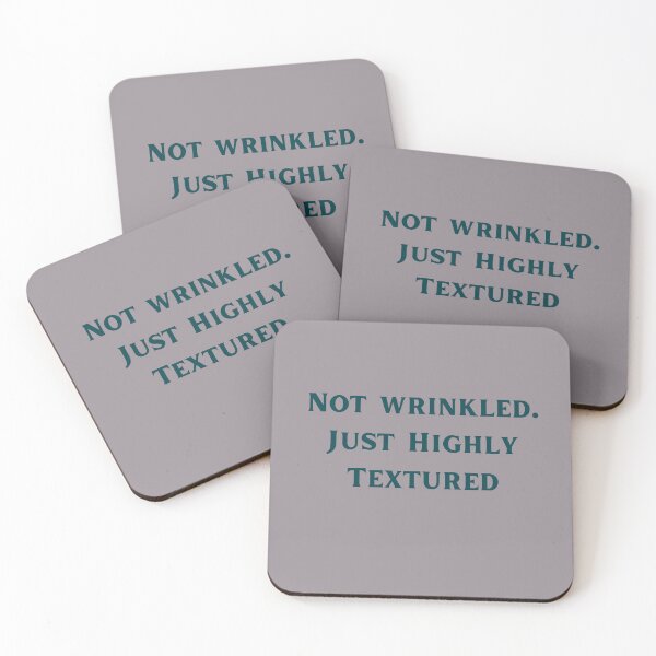 Item preview, Not wrinkled. Just highly textured designed and sold by RWHF-Brand.