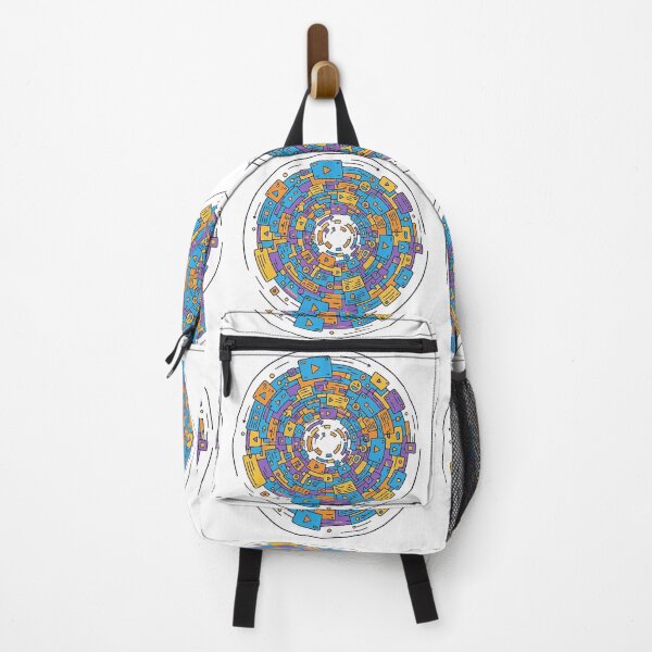 Item preview, Vibrant Digital Circuitry: Abstract Flow of Information designed and sold by MartinxMarie.