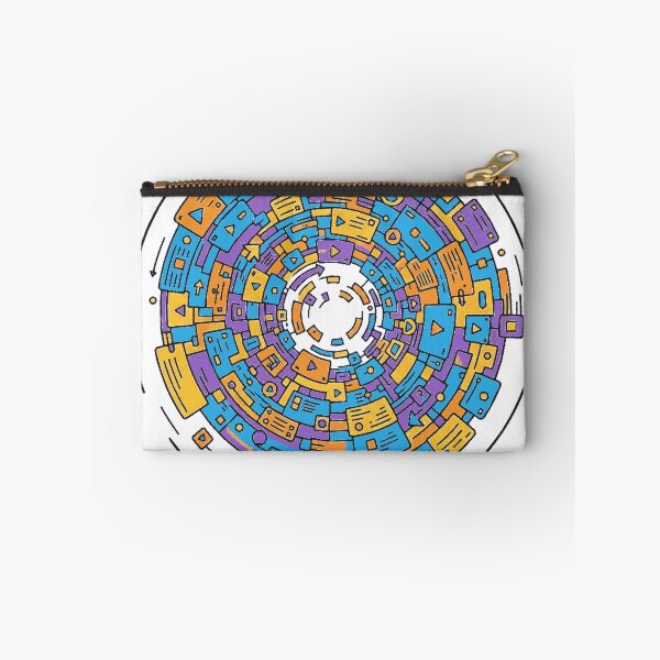 Item preview, Vibrant Digital Circuitry: Abstract Flow of Information designed and sold by MartinxMarie.