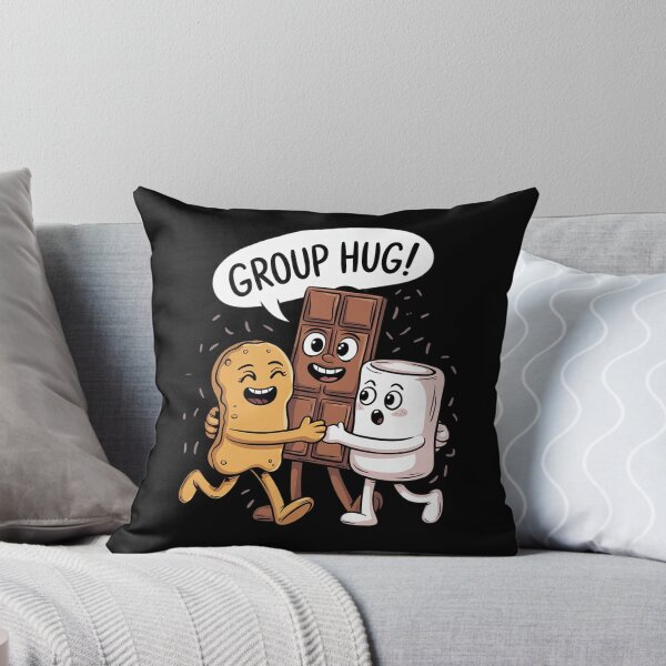 Item preview, Funny Camping Group Hug S'mores Marshmallow  designed and sold by VerseFarm.