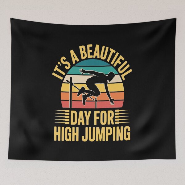 Item preview, It's A Beautiful Day For High Jumping designed and sold by KonopikaaArt.